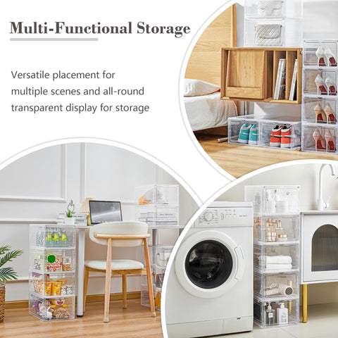 LXLXXL close-up of magnetic acrylic door highlighting quick-access convenience and secure closure