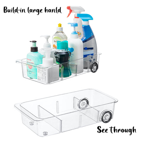 LXLXXL drawer next to bottles showing size fit and space-saving benefit