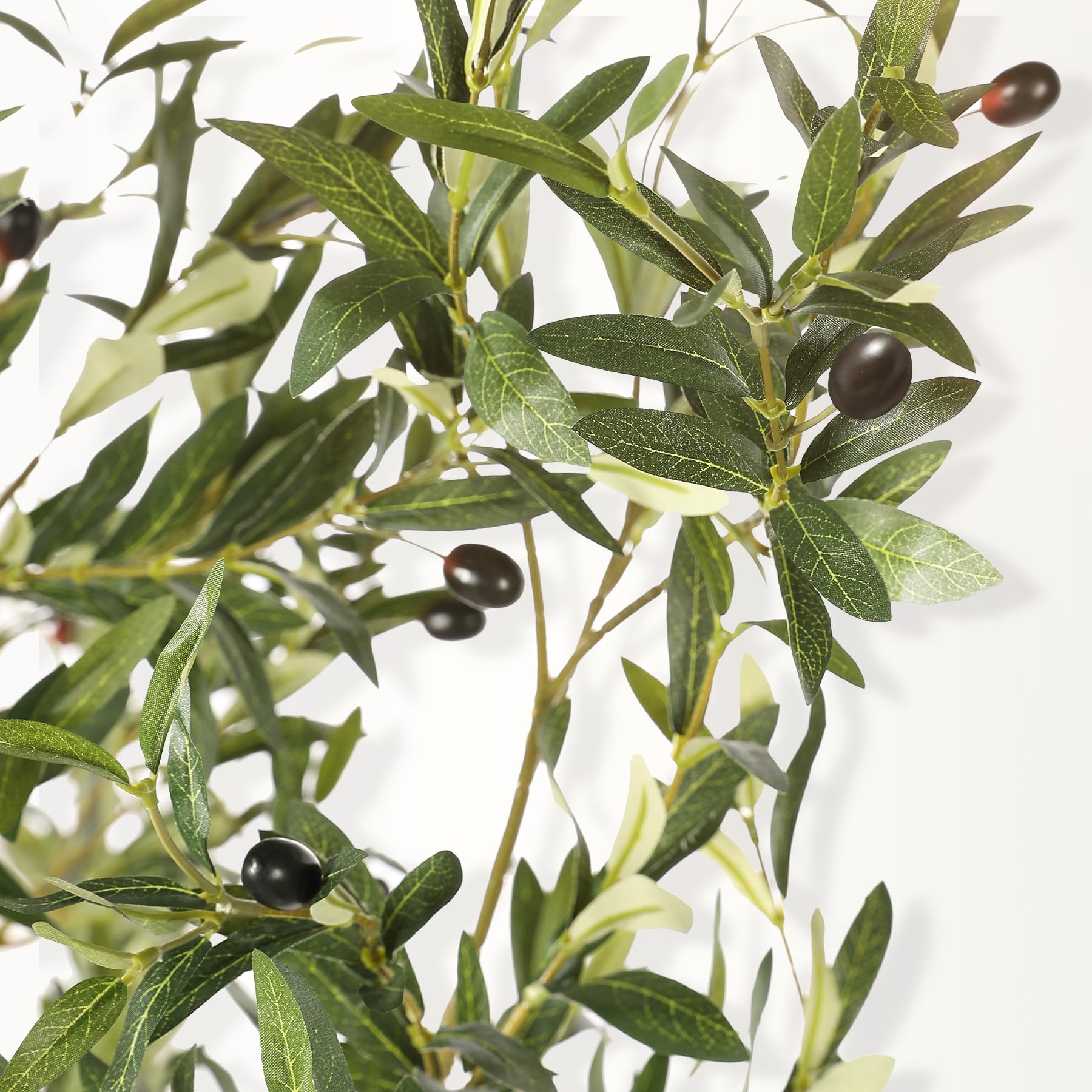 LYERSE close-up of faux olives for realistic decorative effect