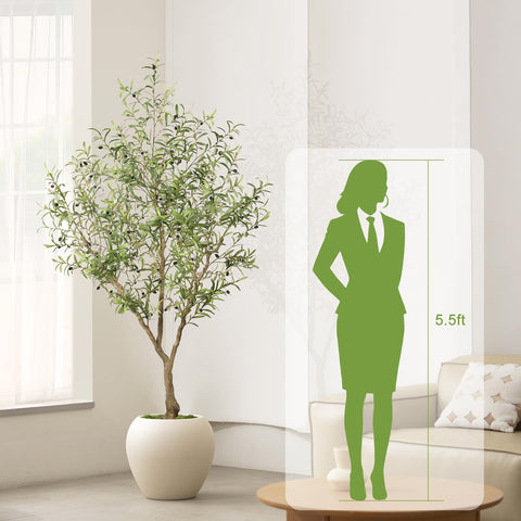 LYERSE tree shown in decorative planter suggesting styling options and stability benefit