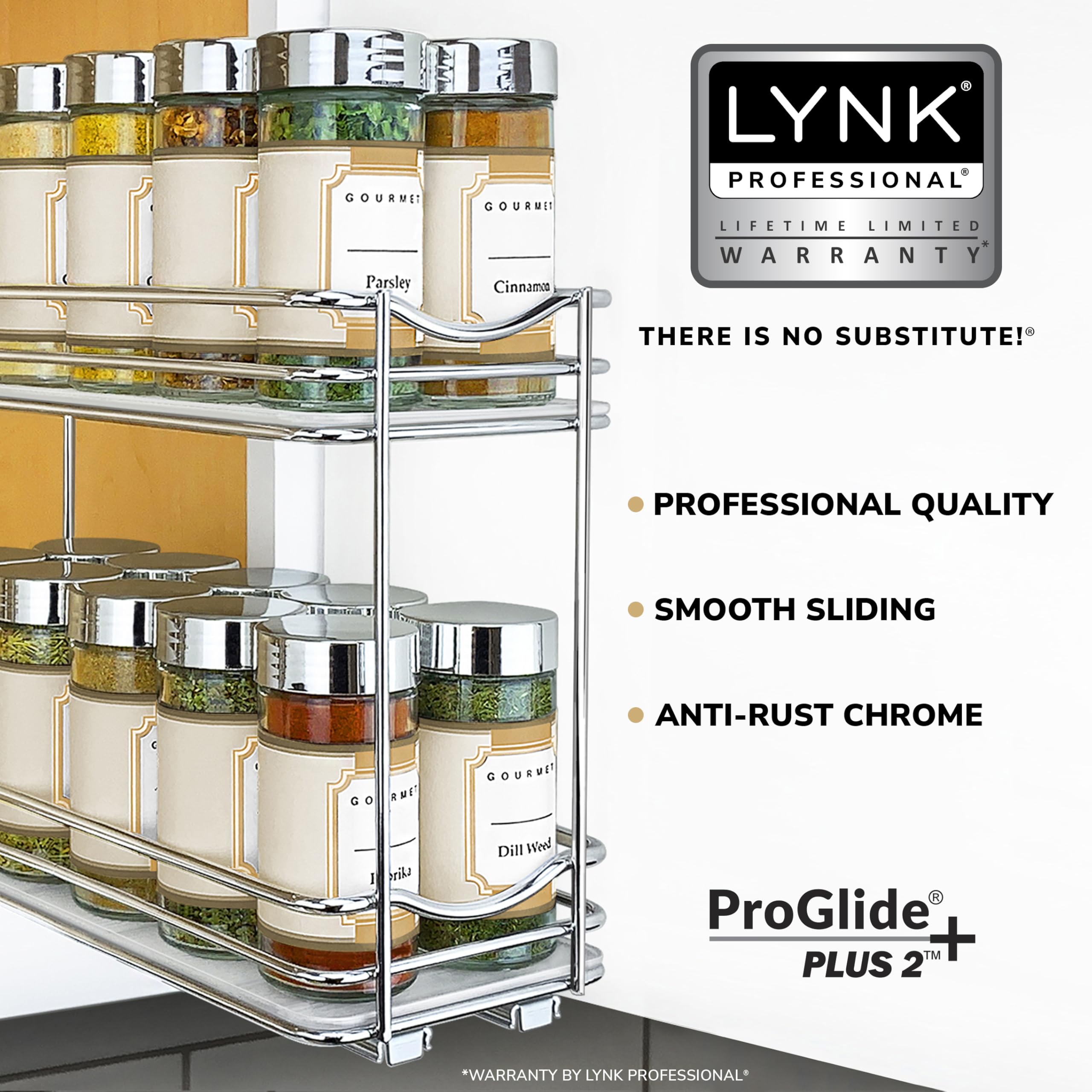 LYNK PROFESSIONAL close-up of PROGLIDE PLUS 2 glide demonstrating smooth motion