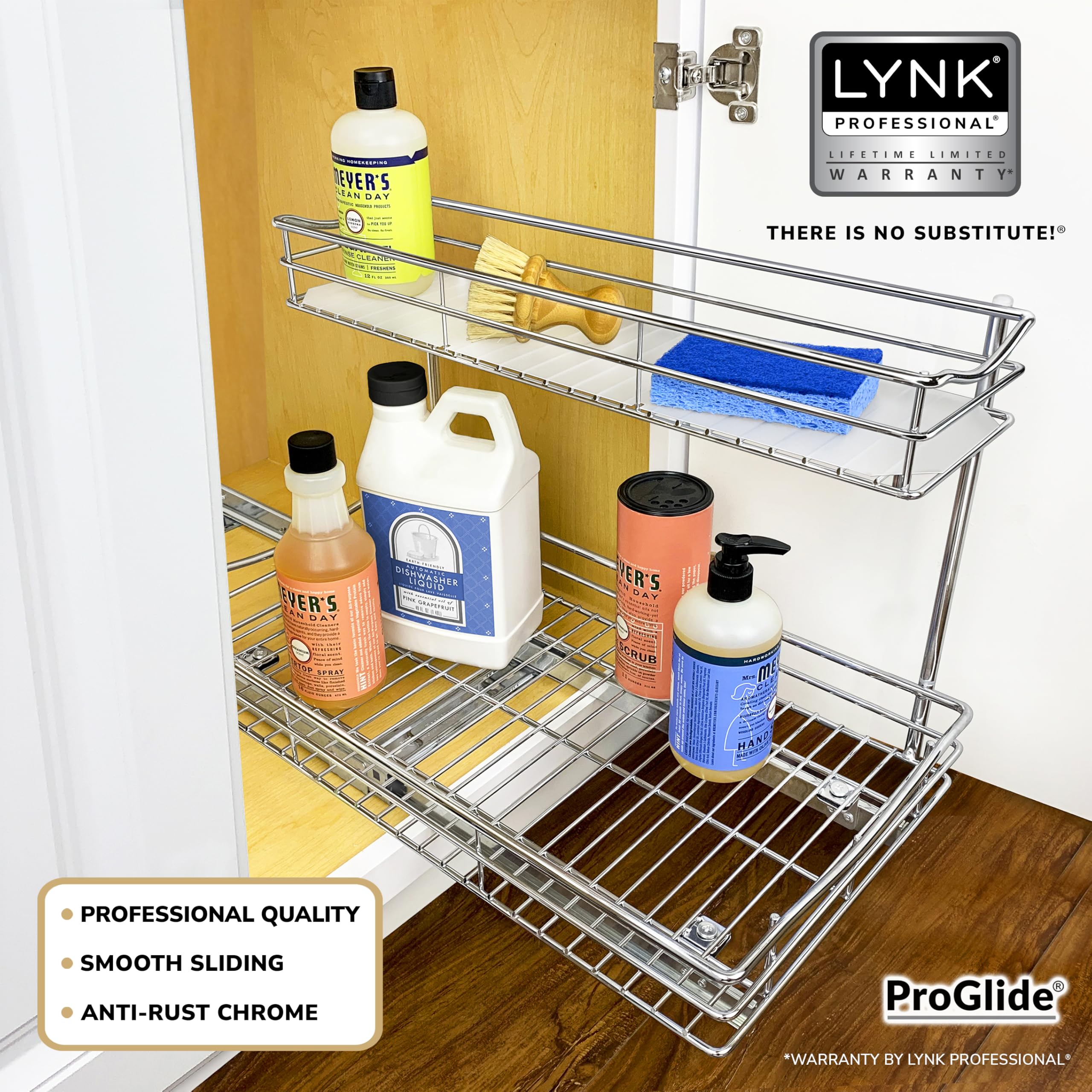 LYNK PROFESSIONAL close-up of ProGlide ball-bearing glide showing smooth operation