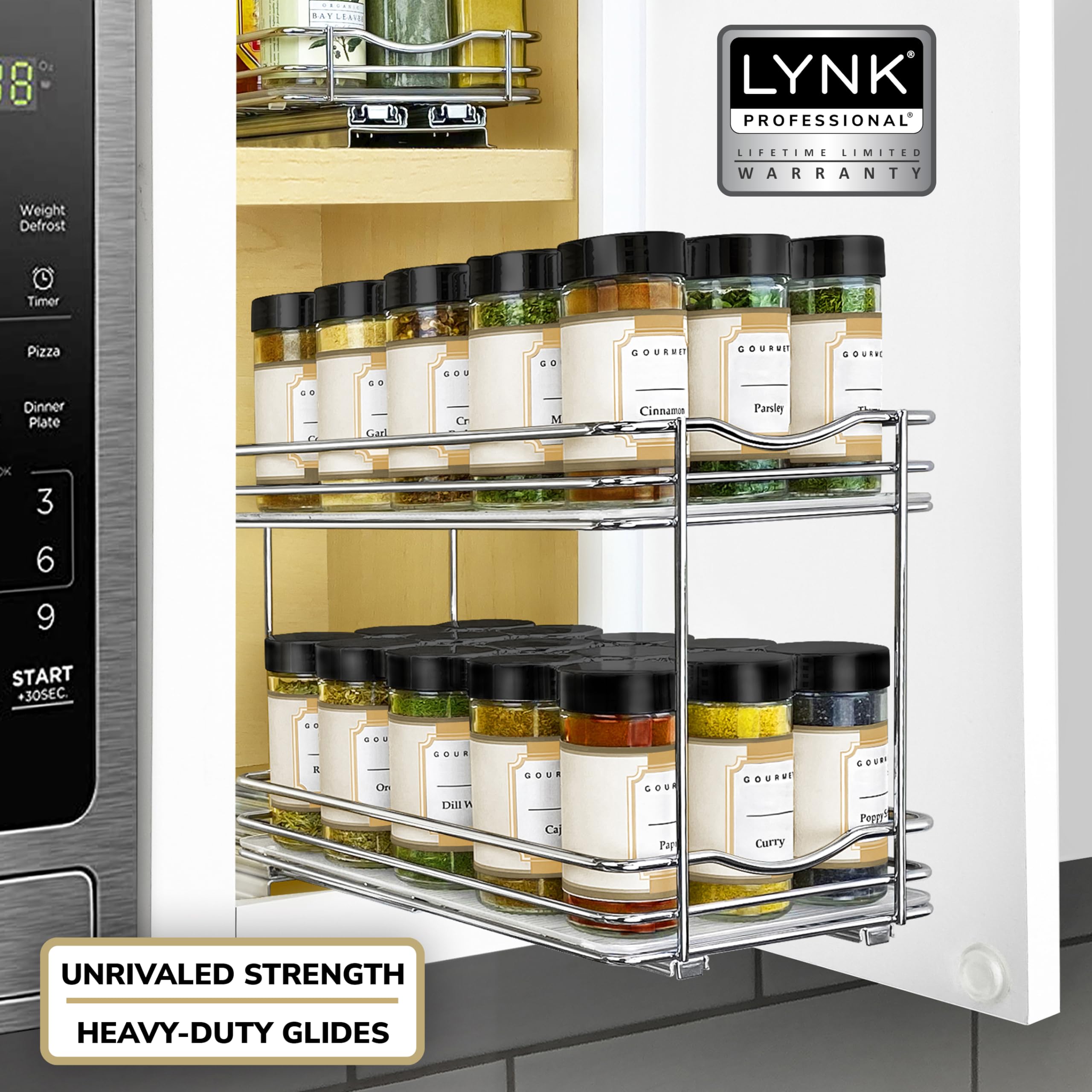 LYNK PROFESSIONAL lifestyle kitchen scene showing convenience and tidy countertops