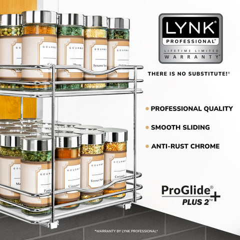 LYNK PROFESSIONAL side profile highlighting PROGLIDE PLUS 2 glide system for smooth operation