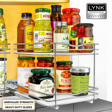LYNK PROFESSIONAL wire frame close-up showing polished chrome durability against rust