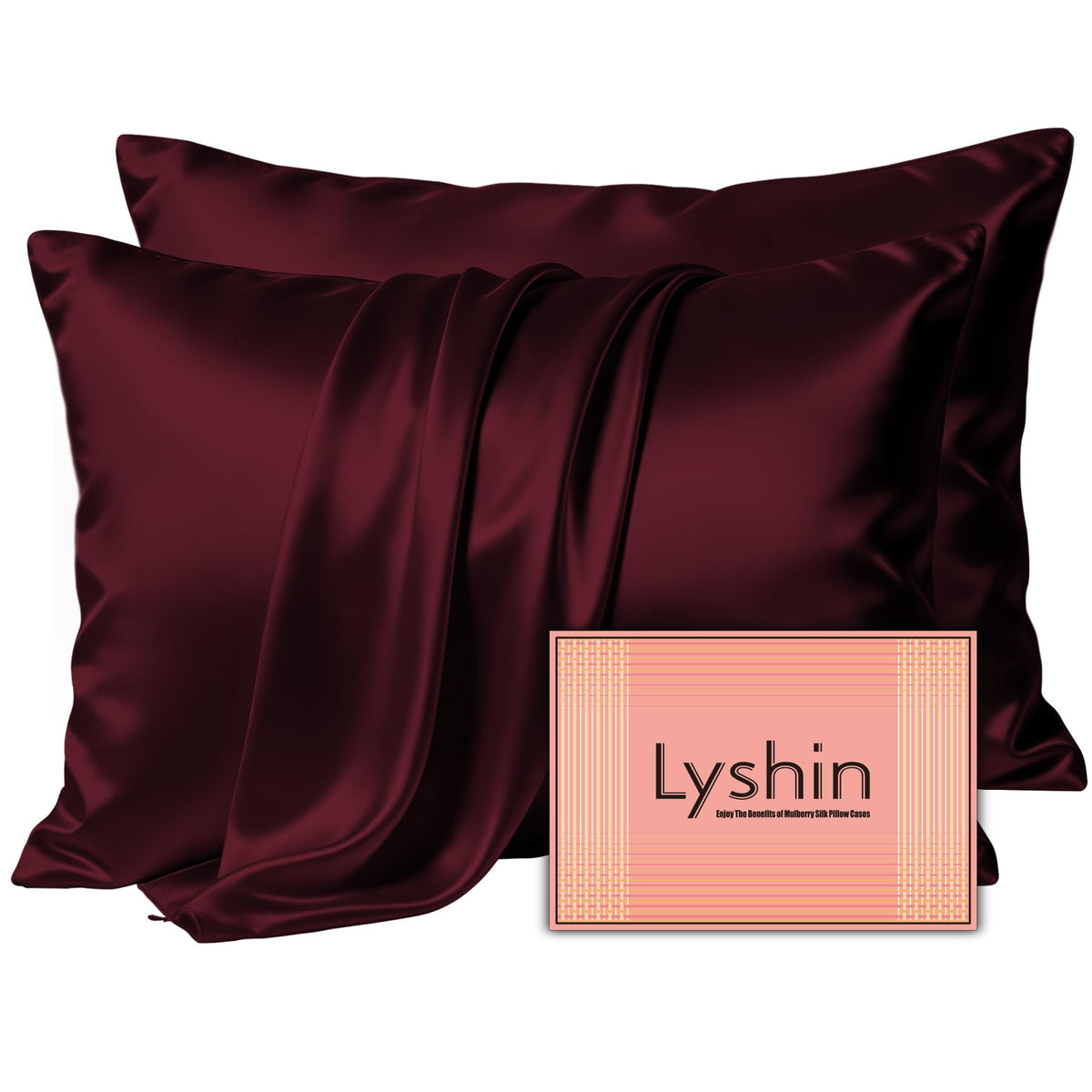 lyshin front packaging burgundy showing elegant gift-ready box and color benefit