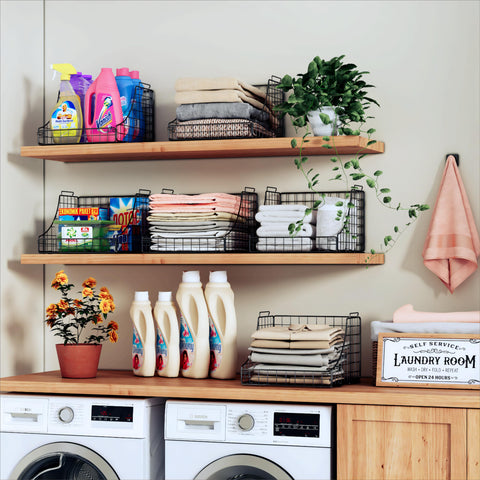 Lyuwanxian lifestyle image on kitchen counter organizing produce neatly