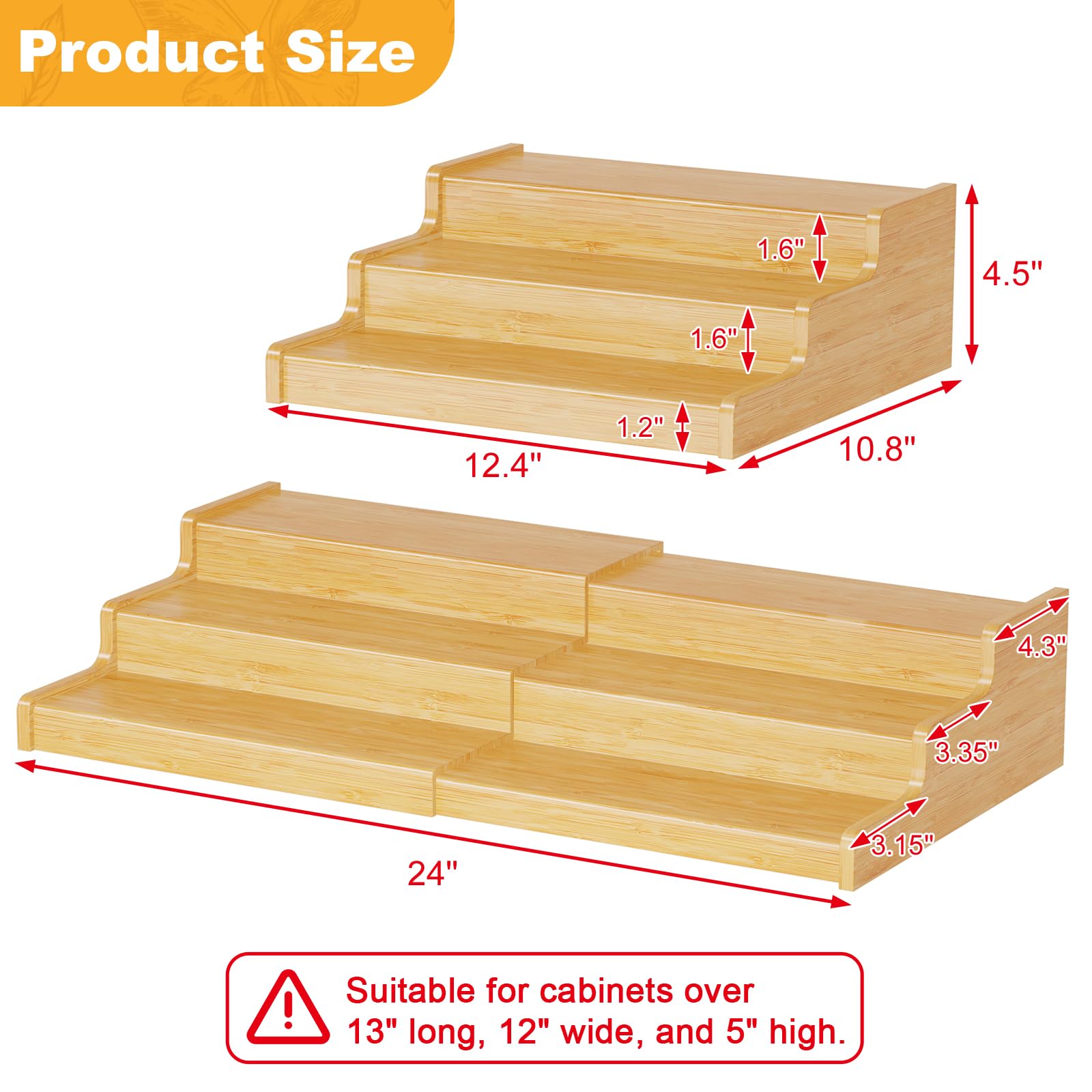 Lyuwanxian rack beside a standard can illustrating compact size benefit