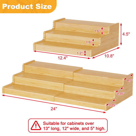 Lyuwanxian rack beside a standard can illustrating compact size benefit