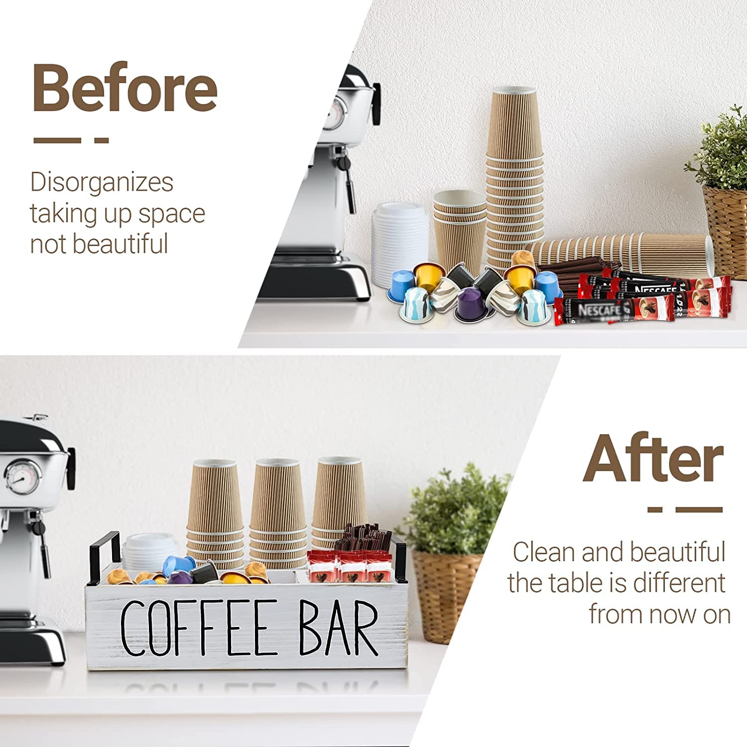 Lzhevsk size comparison next to a standard mug showing compact footprint