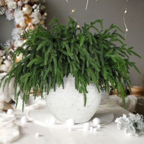 LZNPA styled on a fireplace mantel creating warm indoor holiday ambiance
