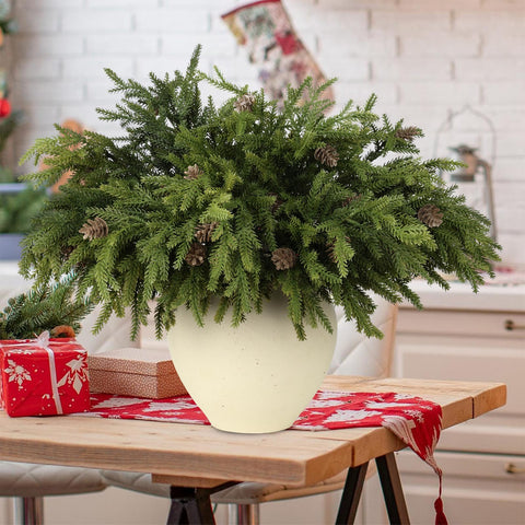 LZNPA stems arranged in a vase for instant festive centerpiece