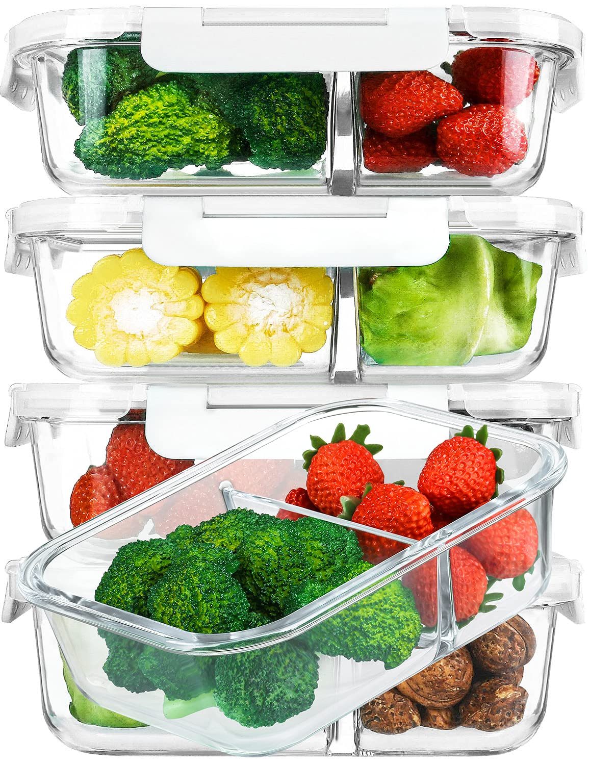 M MCIRCO front view of five 36 oz containers showing packaging and set benefit