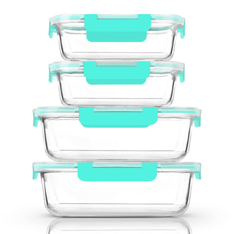 M MCIRCO front view of set showing containers and lids, highlights capacity and durability