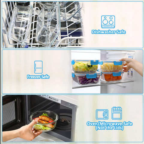 M MCIRCO borosilicate glass detail showing clear, stain-resistant surface for lasting use