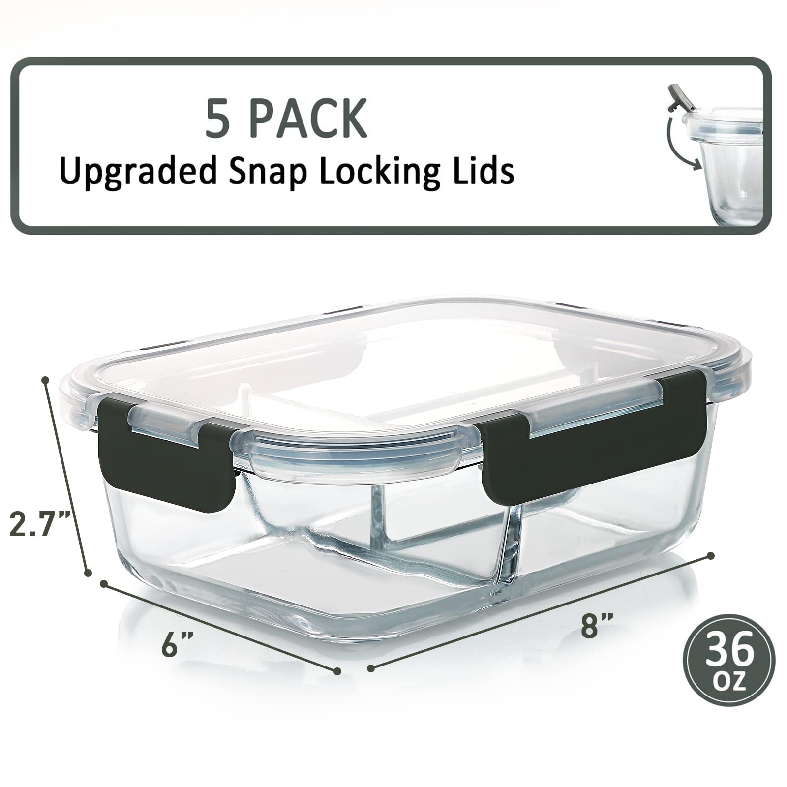 M MCIRCO lid locking mechanism close-up showing silicone seal for leak reduction