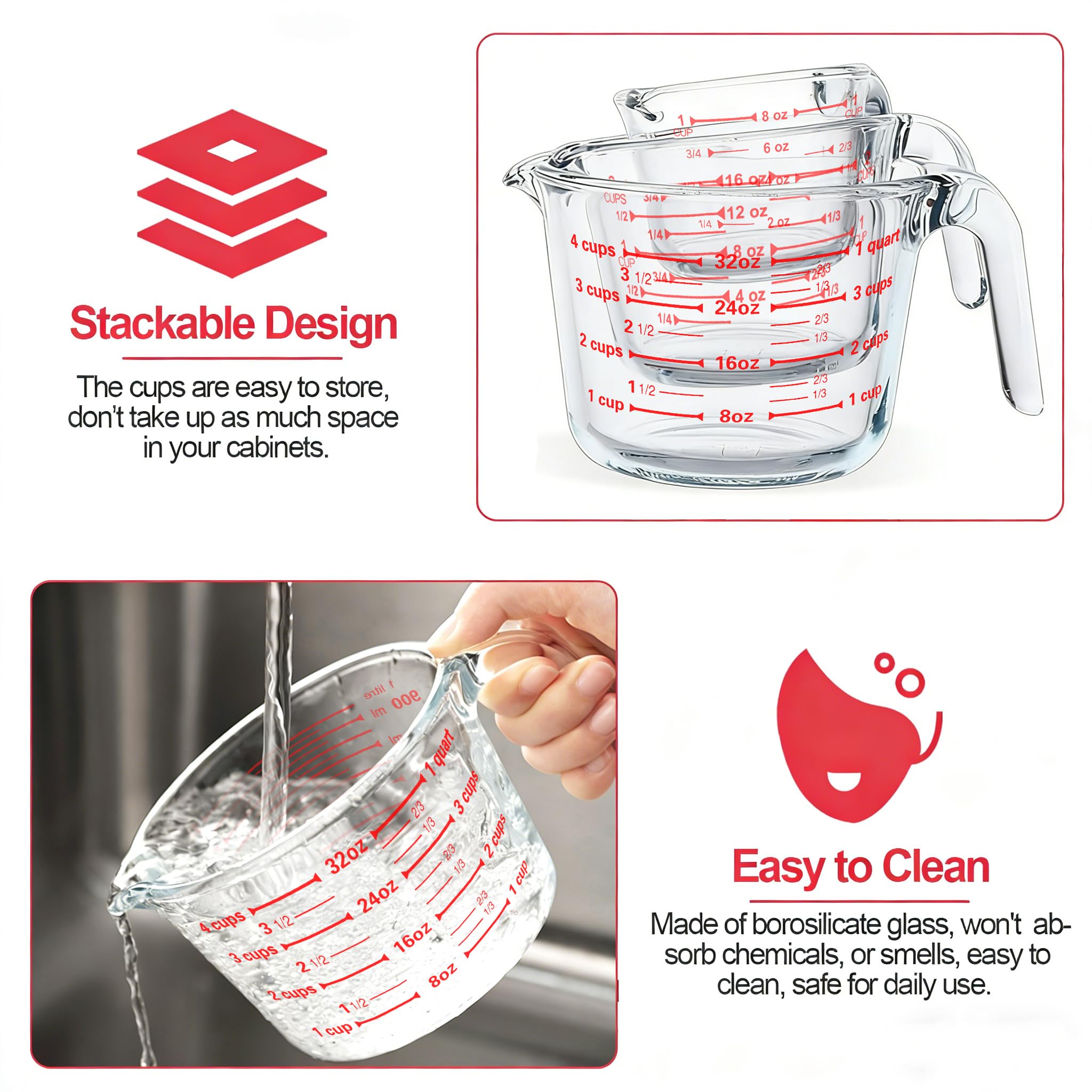 M MCIRCO nested cups without lids saving cabinet space and keeping counters tidy