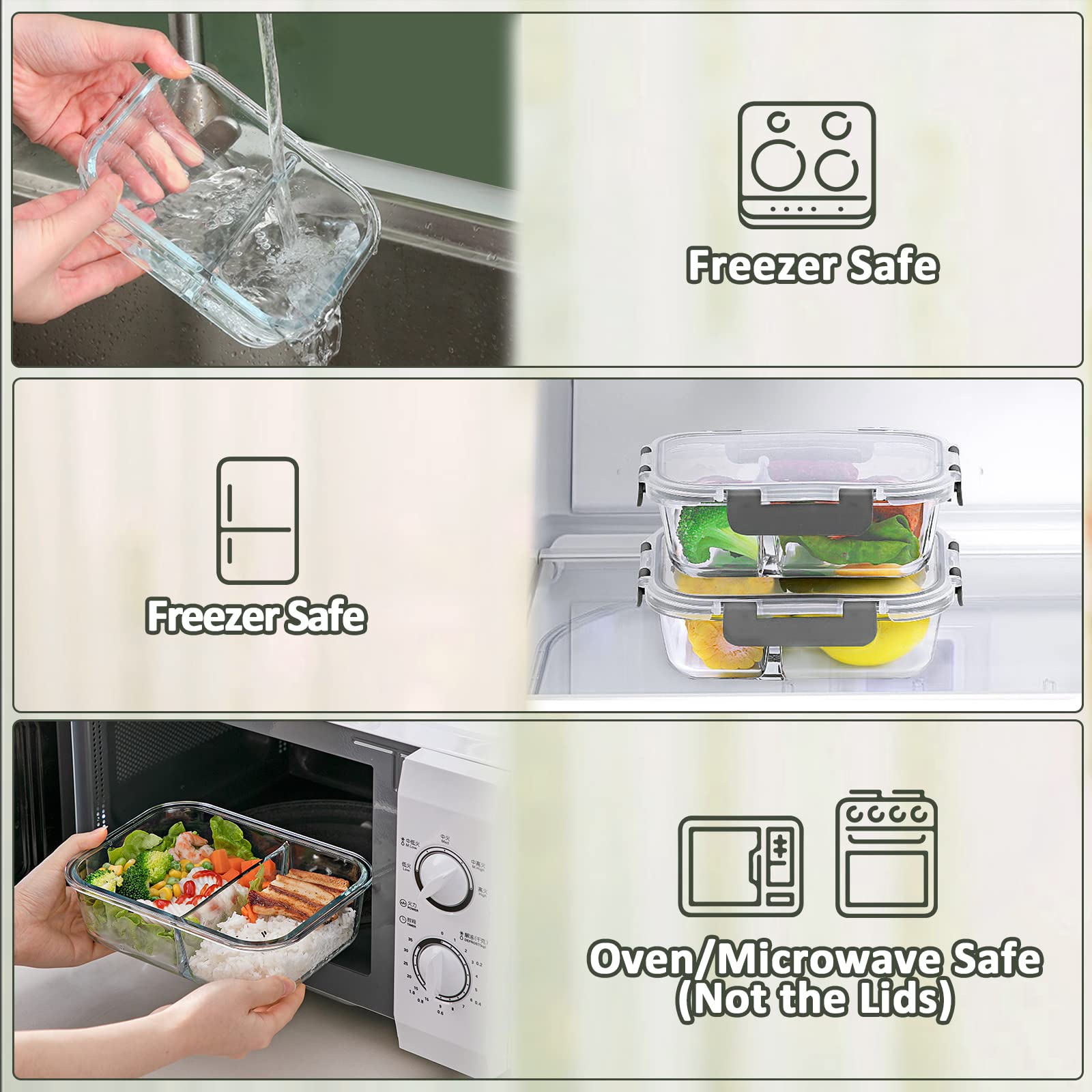 M MCIRCO borosilicate glass edge detail demonstrating durable heat resistance