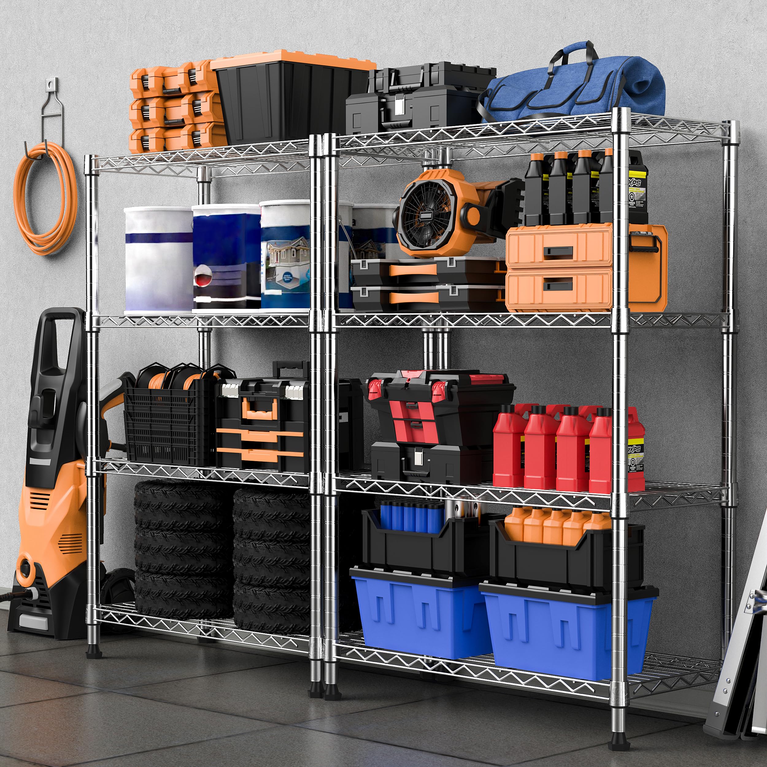 M MZG hands assembling shelf shows tool-free quick setup benefit
