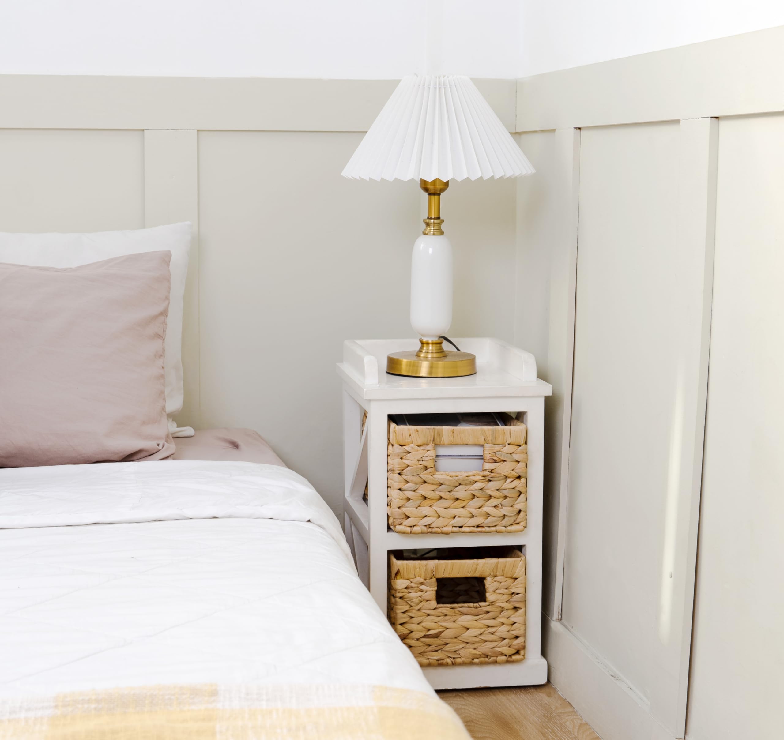 M4DECOR basket beside household items showing size comparison