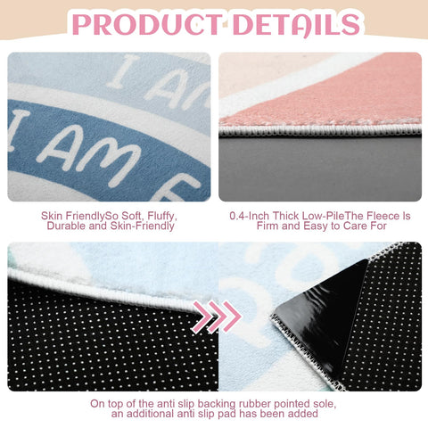 Maasechs rug packaging and label showing included feelings chart
