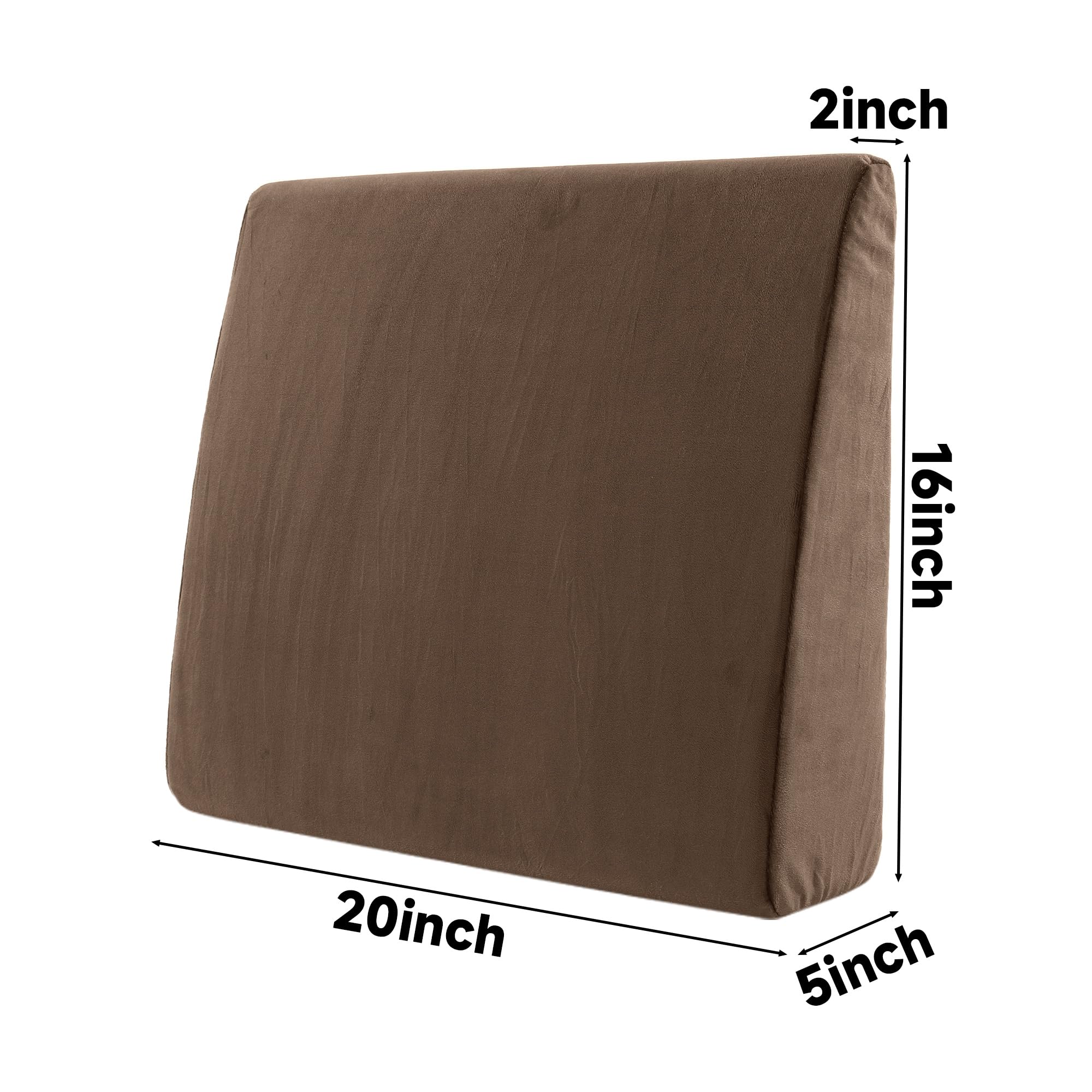 MABOZOO side profile highlights wedge shape for ergonomic leg elevation