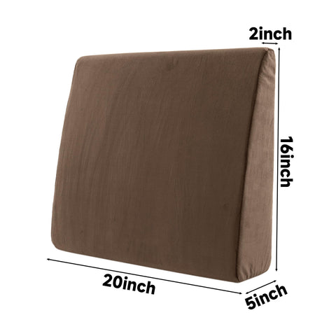 MABOZOO side profile highlights wedge shape for ergonomic leg elevation