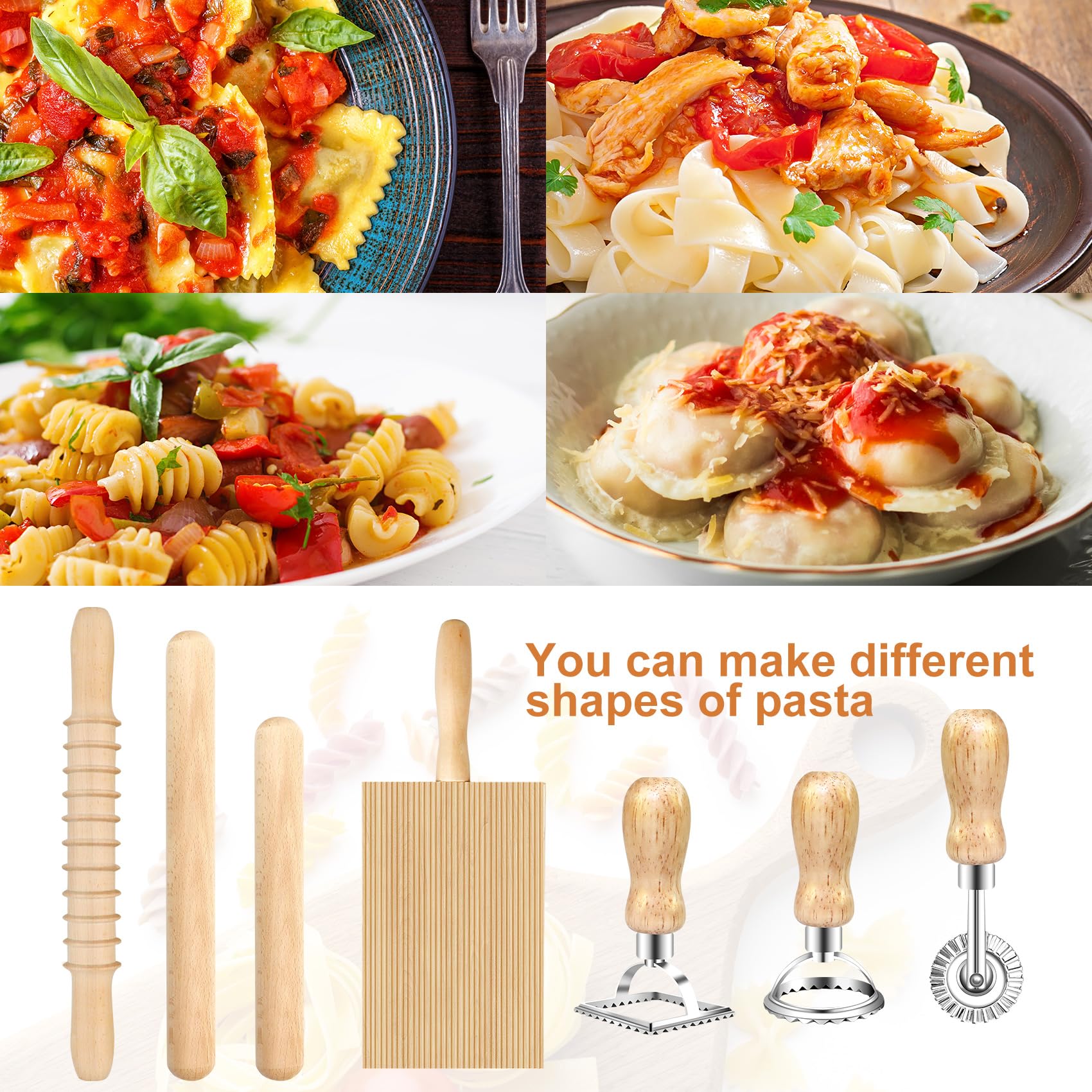 MACIFECI cutters and scrapers arranged highlighting clean cuts and easy portioning