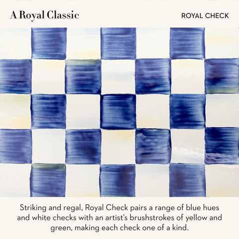 MACKENZIE-CHILDS interior detail showing smooth enamel surface for easy cleaning