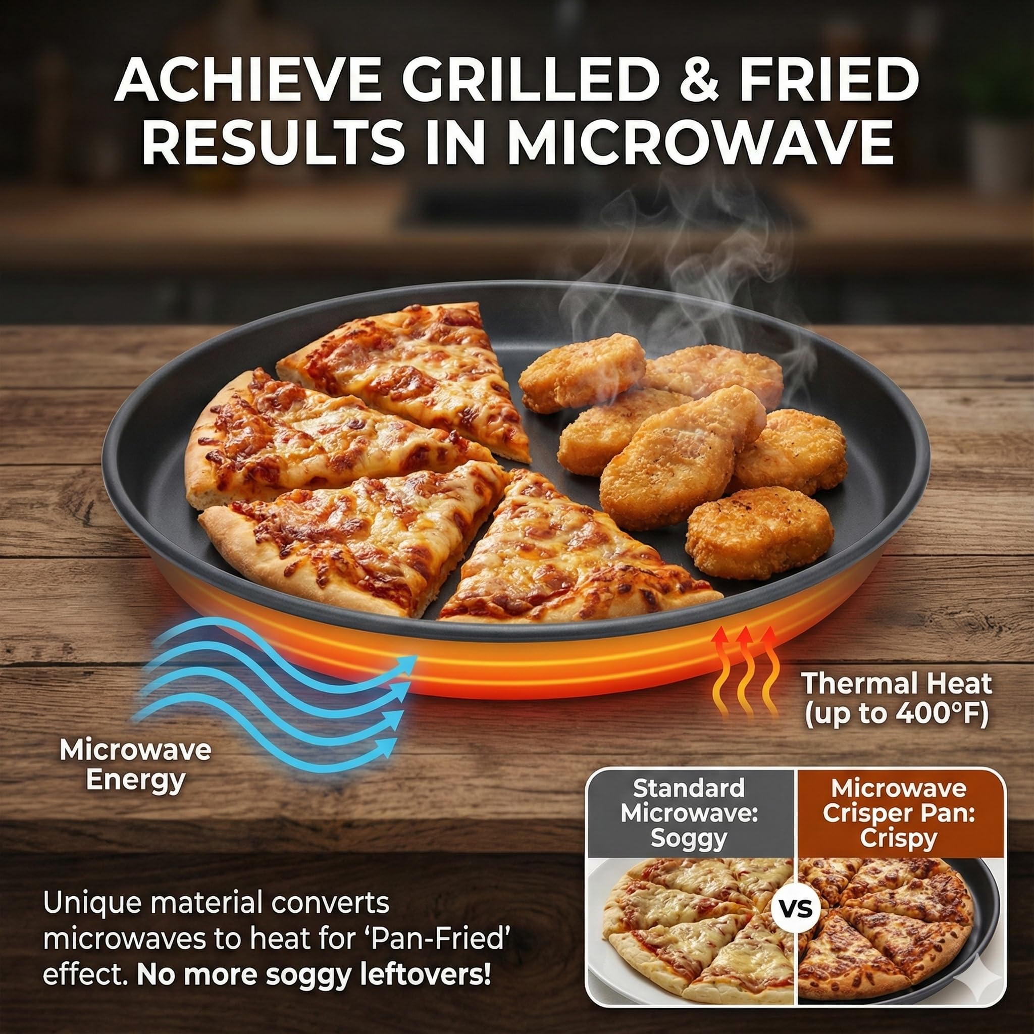 MACONEE close-up of non-stick surface highlighting easy release and simple cleanup