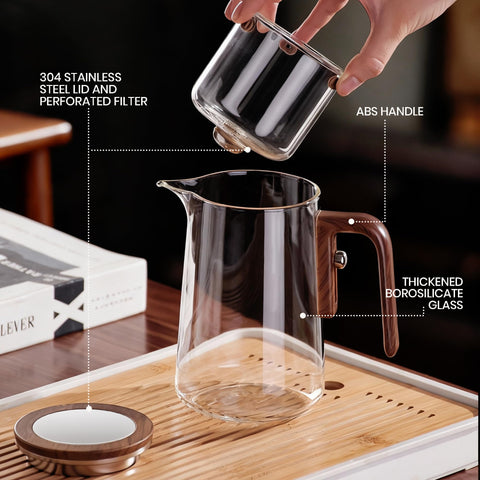 MACTANO removable stainless filter out of teapot, easy-clean convenience benefit