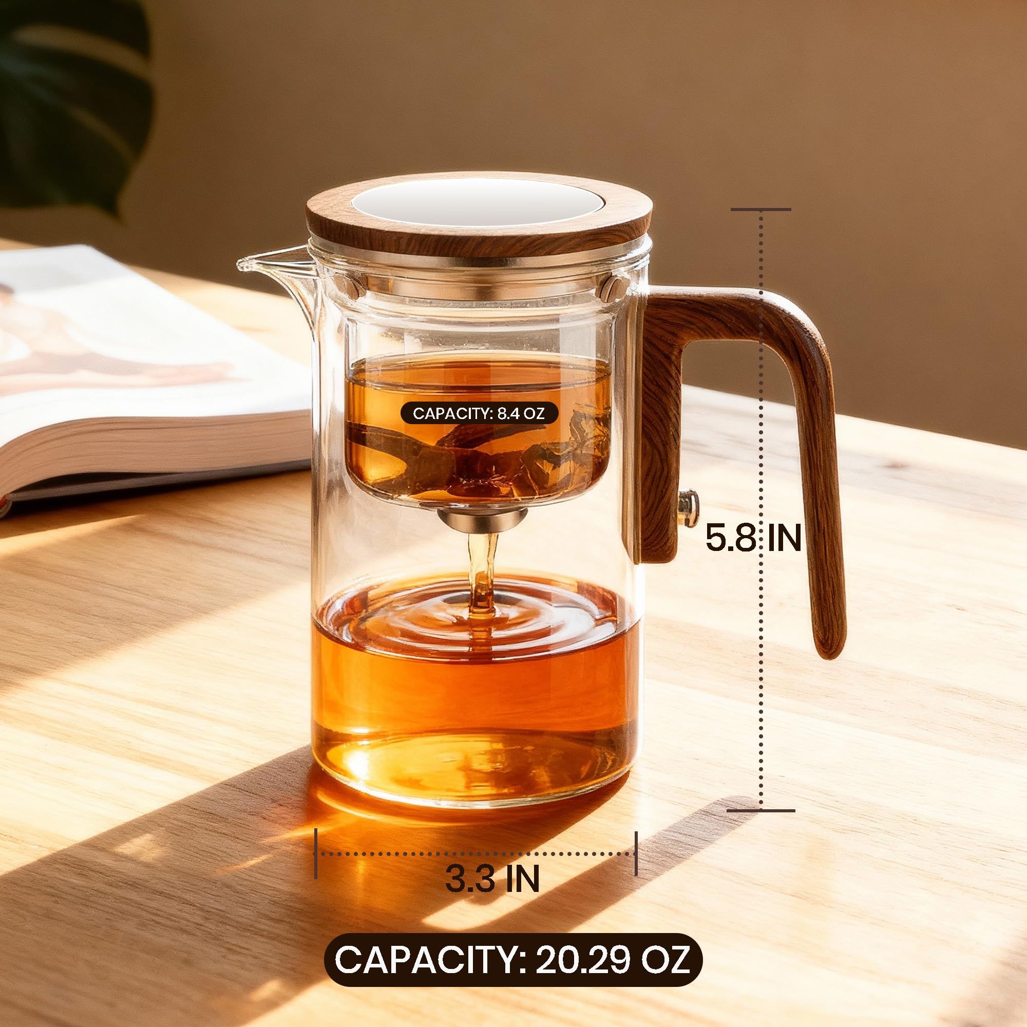MACTANO Enchant in kitchen lifestyle setting for everyday tea enjoyment