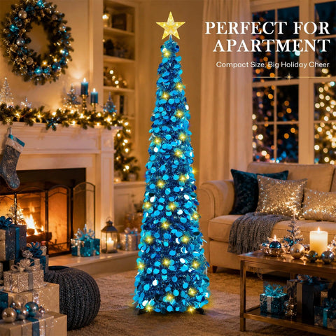 MACTING tree placed in apartment corner showing space-saving decor benefit