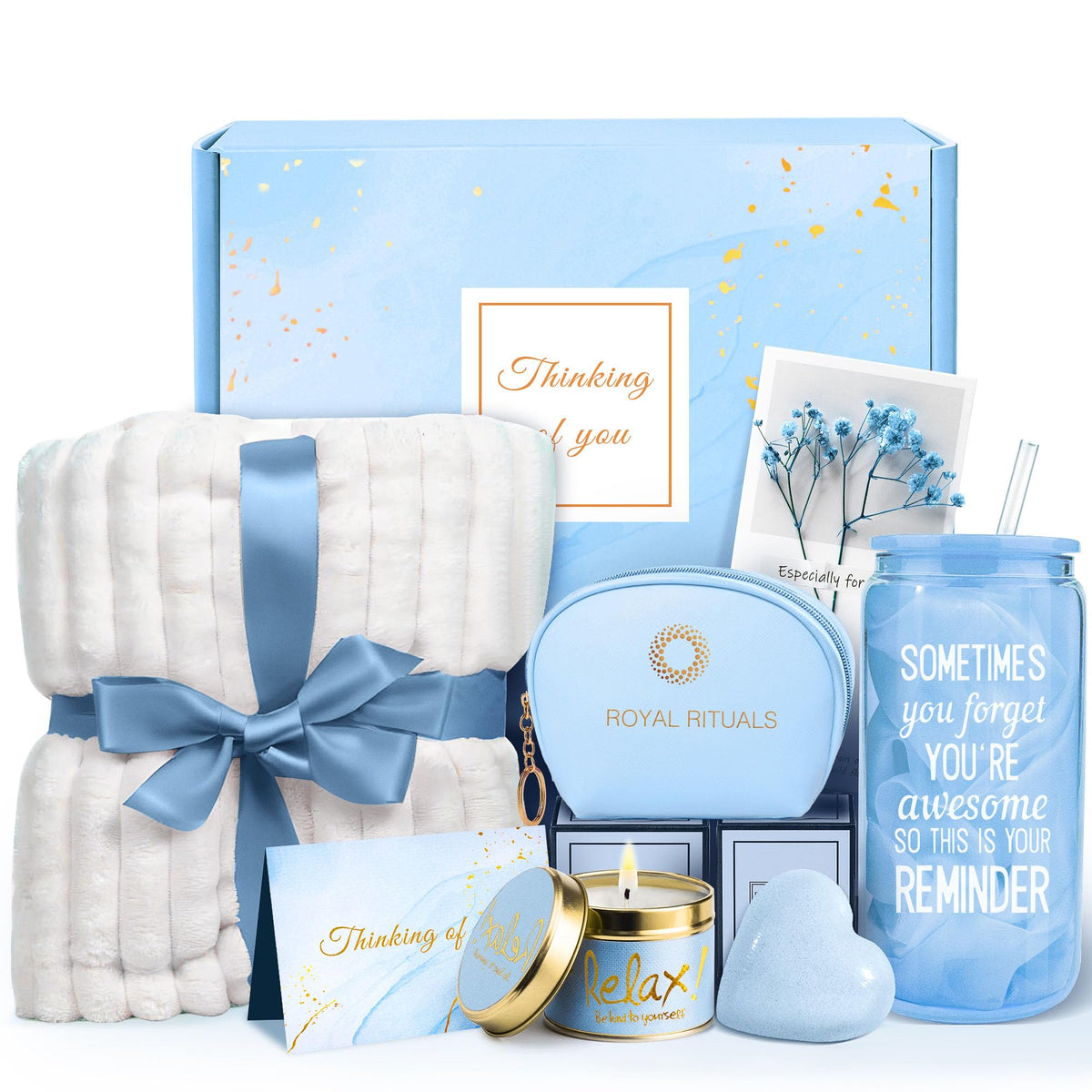 MADDIFY front packaging of ocean spa gift set showing curated presentation and excitement