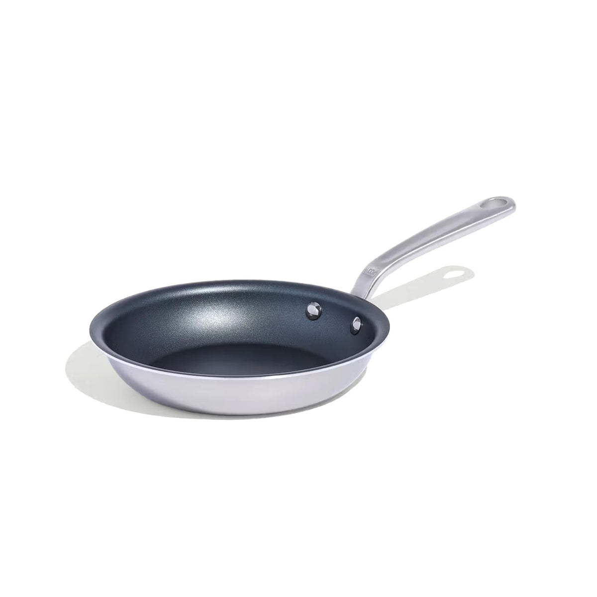 Made In front view graphite pan showcasing sleek profile and durable finish