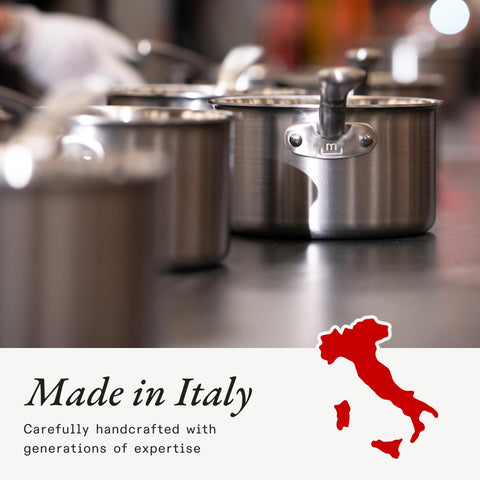 Made In handles and rivets detail showing secure grip and long‑term durability