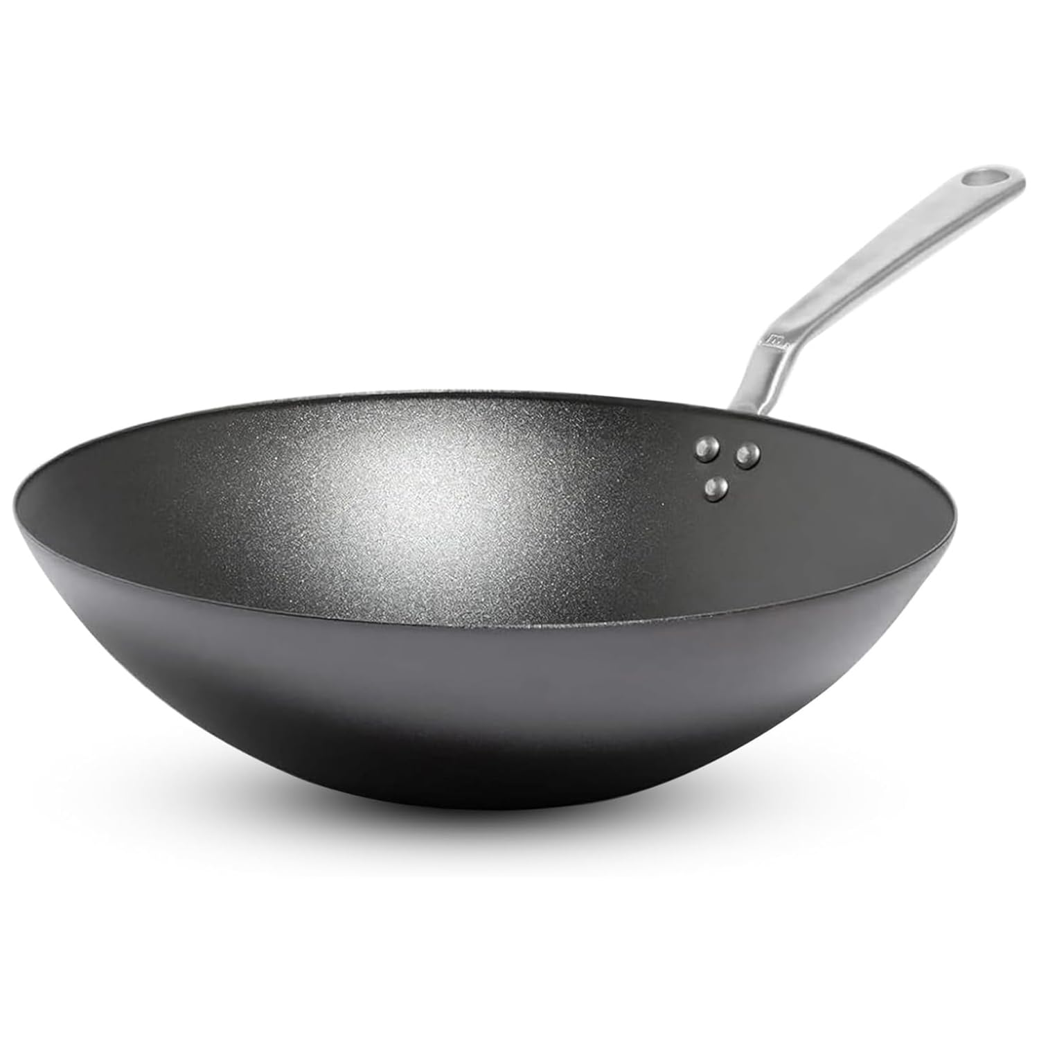 Made In wok front packaging showing professional finish and clear dimensions
