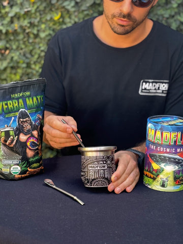 MADFLOW mate set in lifestyle scene for sharing and social drinking convenience