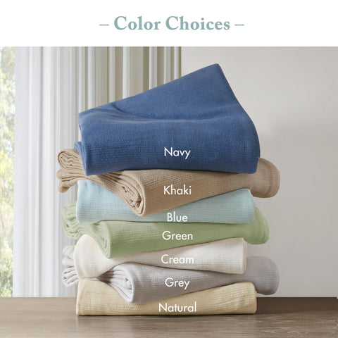 Madison Park care label and weave detail showing OEKO‑TEX safety and care tips