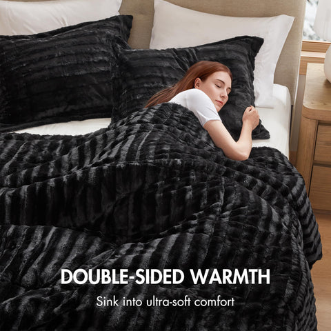 Madison Park Duke shams detail with knife edge and overlap, provides tailored, finished look