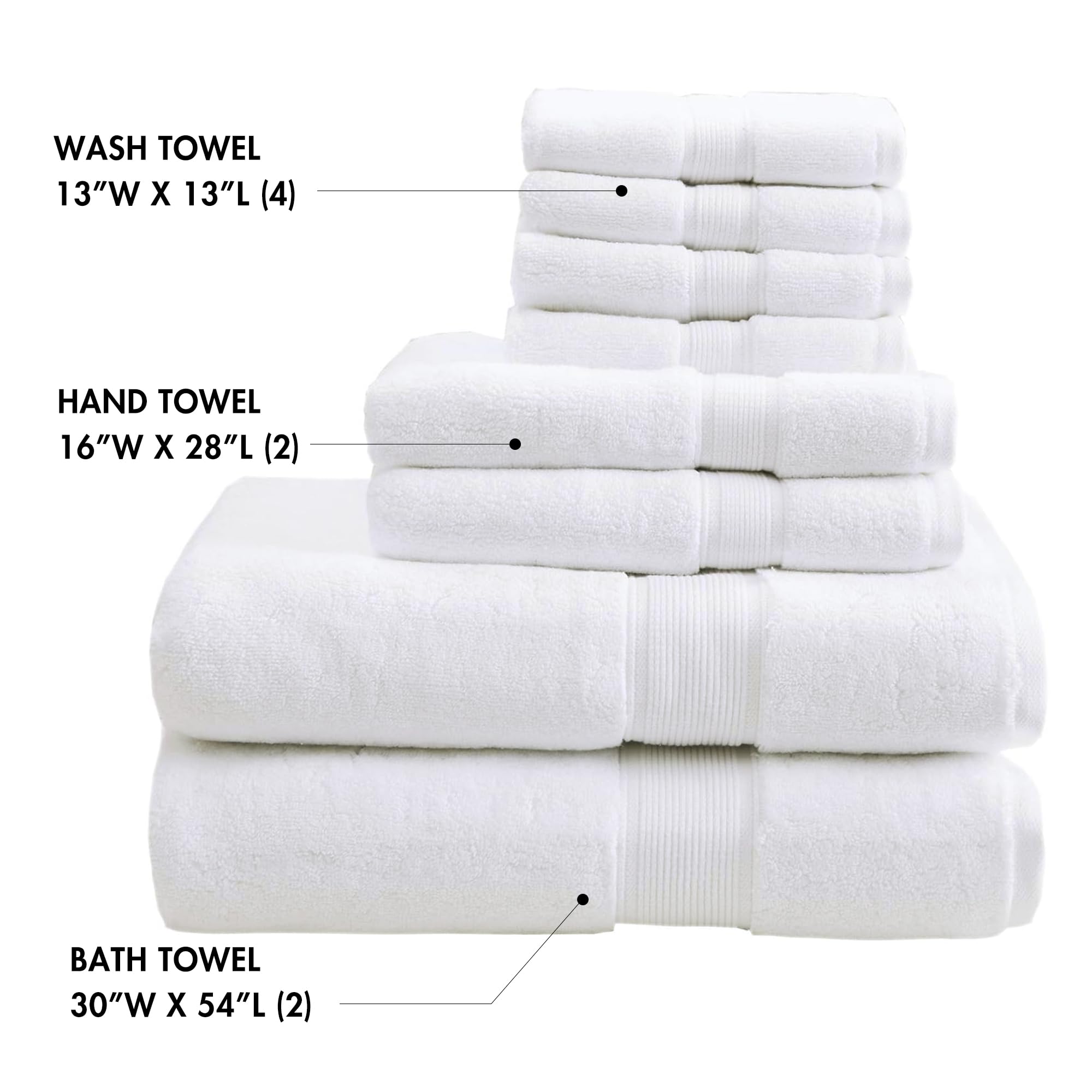 Madison Park hand towel draped by sink demonstrating absorbency and tidy sinkside styling advantage
