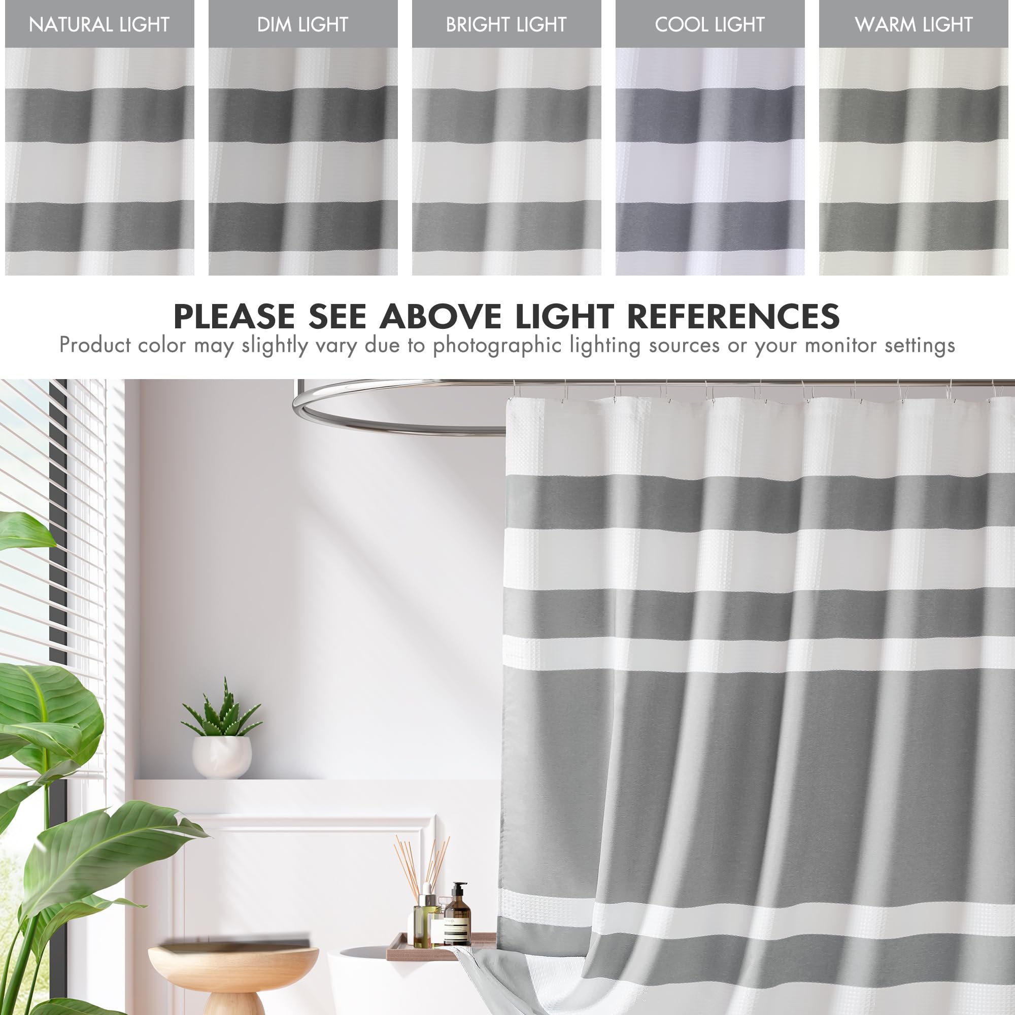 Madison Park styled in modern bathroom showing cohesive spa aesthetic