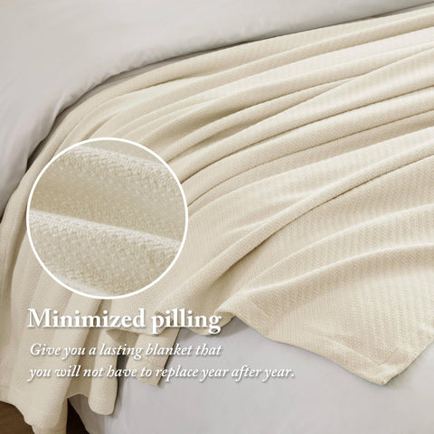 Madison Park folded blanket on shelf indicating tidy storage benefit