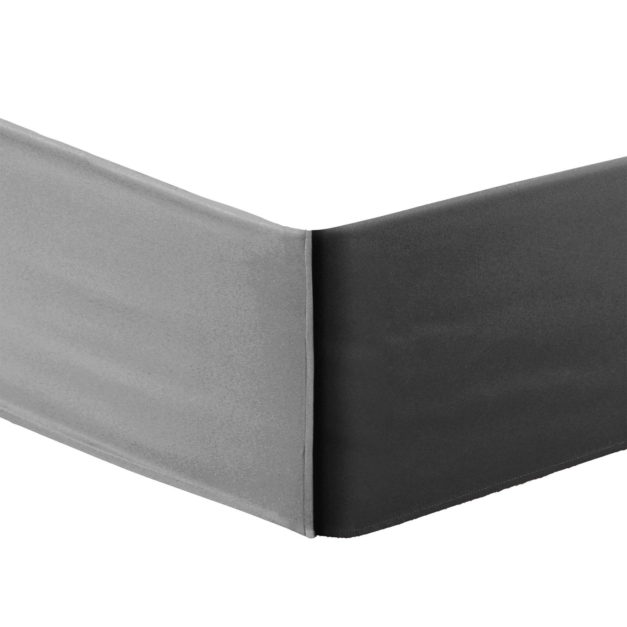 Madison Park fabric texture showing silver striations and subtle satin luster