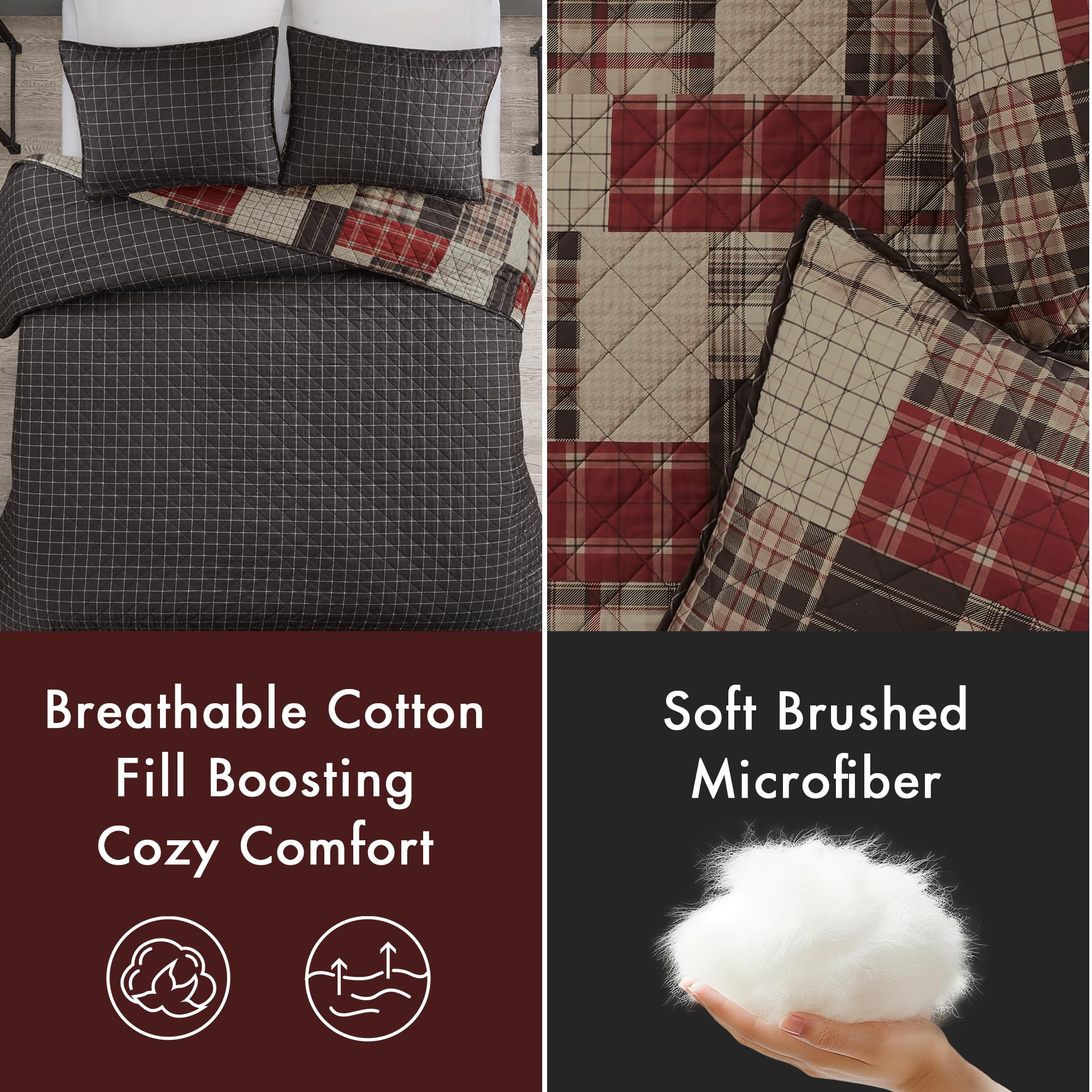 Madison Park sham zipper detail ensuring a tidy pillow finish and easy care