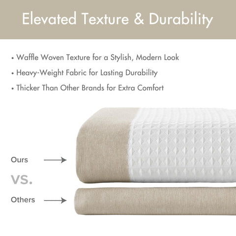 Madison Park curtain beside folded towel shows scale and coordinated bathroom setup