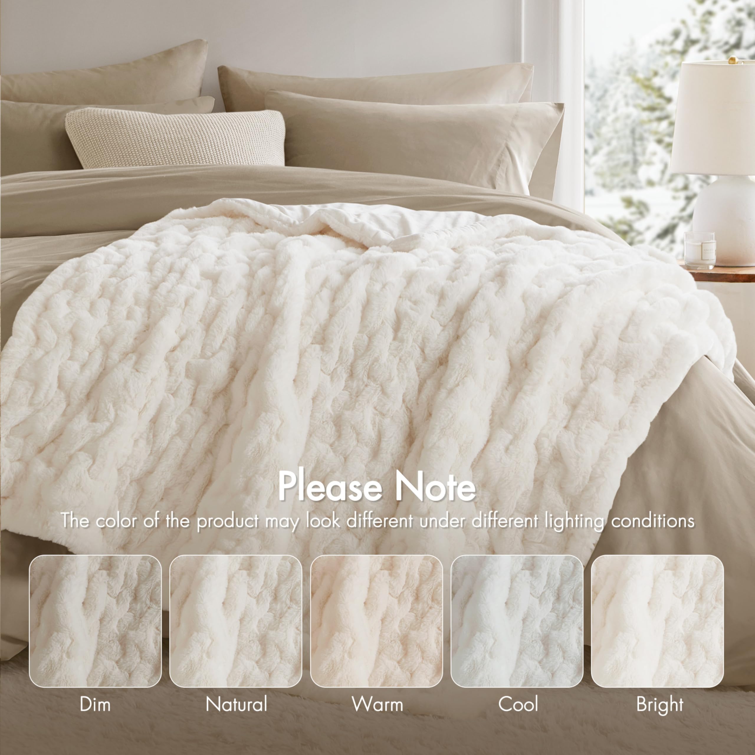 Madison Park throw next to a pillow showing 50x60 inch scale for fit