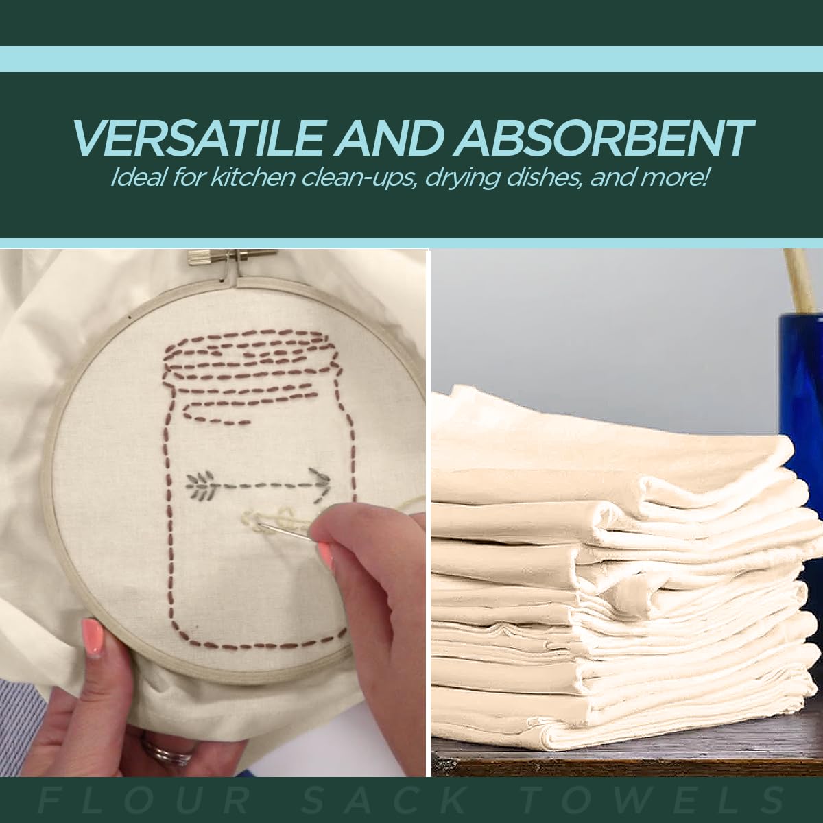 Madras Collections towel drying dishes, absorbent cloth for quicker cleanup