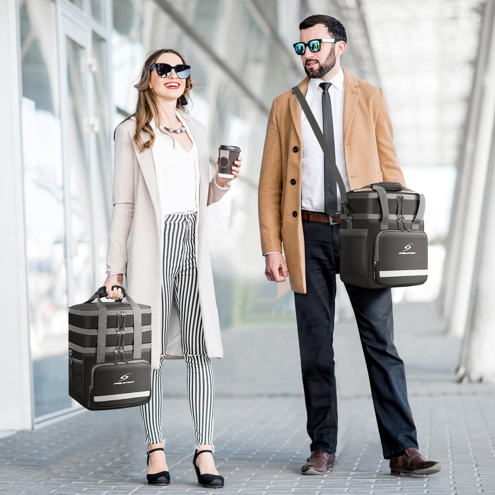 Maelstrom lifestyle image at picnic and commute showing versatile use and convenience