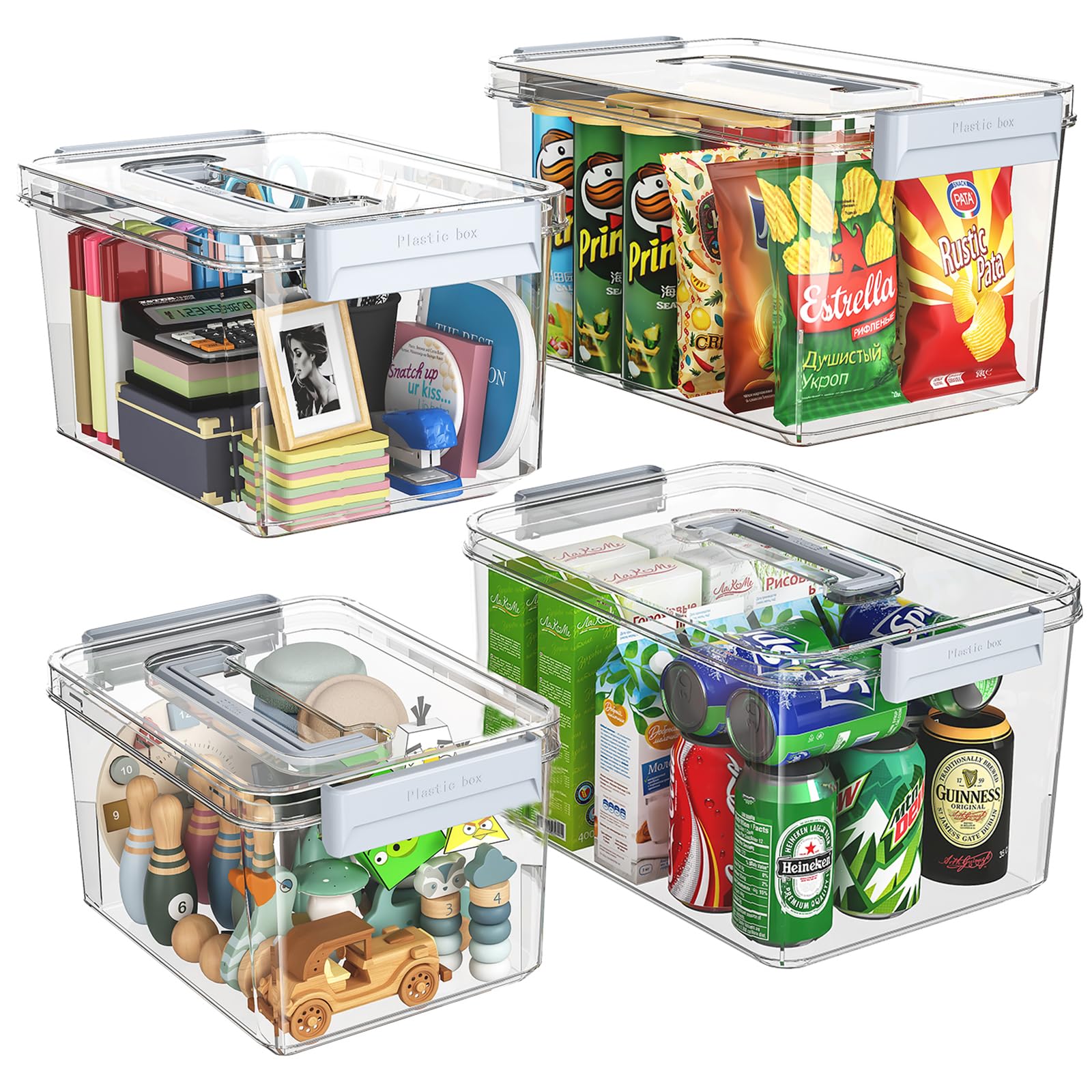 MAGDESIGNER clear set front view shows organized storage benefit